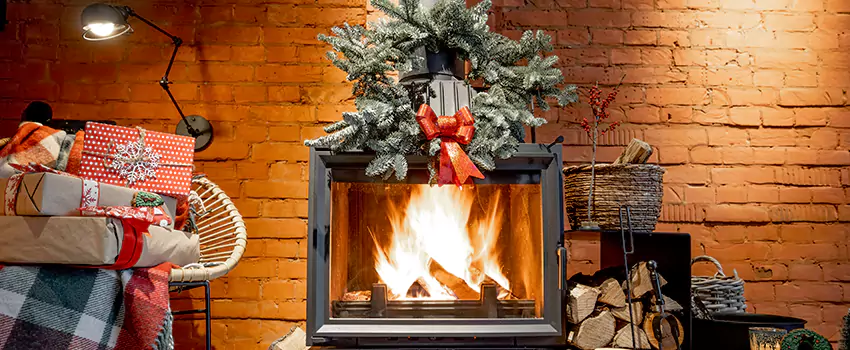 Travis Industries Linear Gas Fireplace Installation in Centerville, Ohio