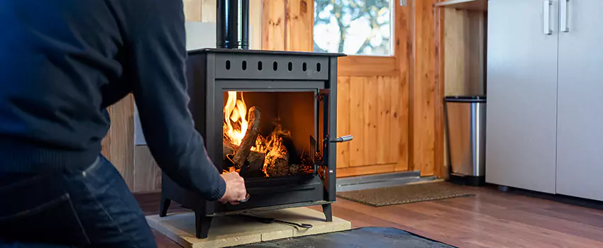 Open Hearth Wood Fireplace Installation in Centerville, OH