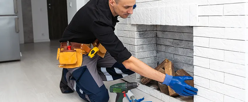 Fireplace Damaged Damper Frame Repair Services in Centerville, Ohio