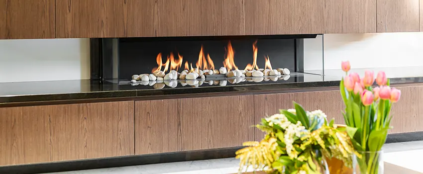 Double-height Fireplace Design Refurbishment in Centerville, Ohio