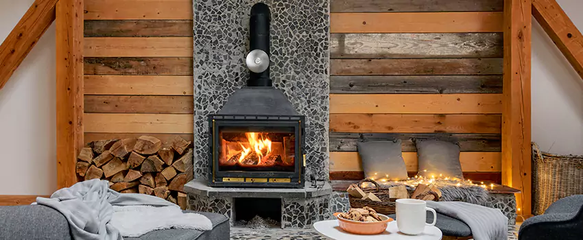 Thelin Hearth Products Direct Vent Gas Stove Fireplace Inspection in Centerville, Ohio
